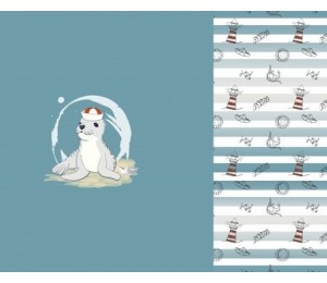 Jersey - Panel Seehund Fiete Maritim